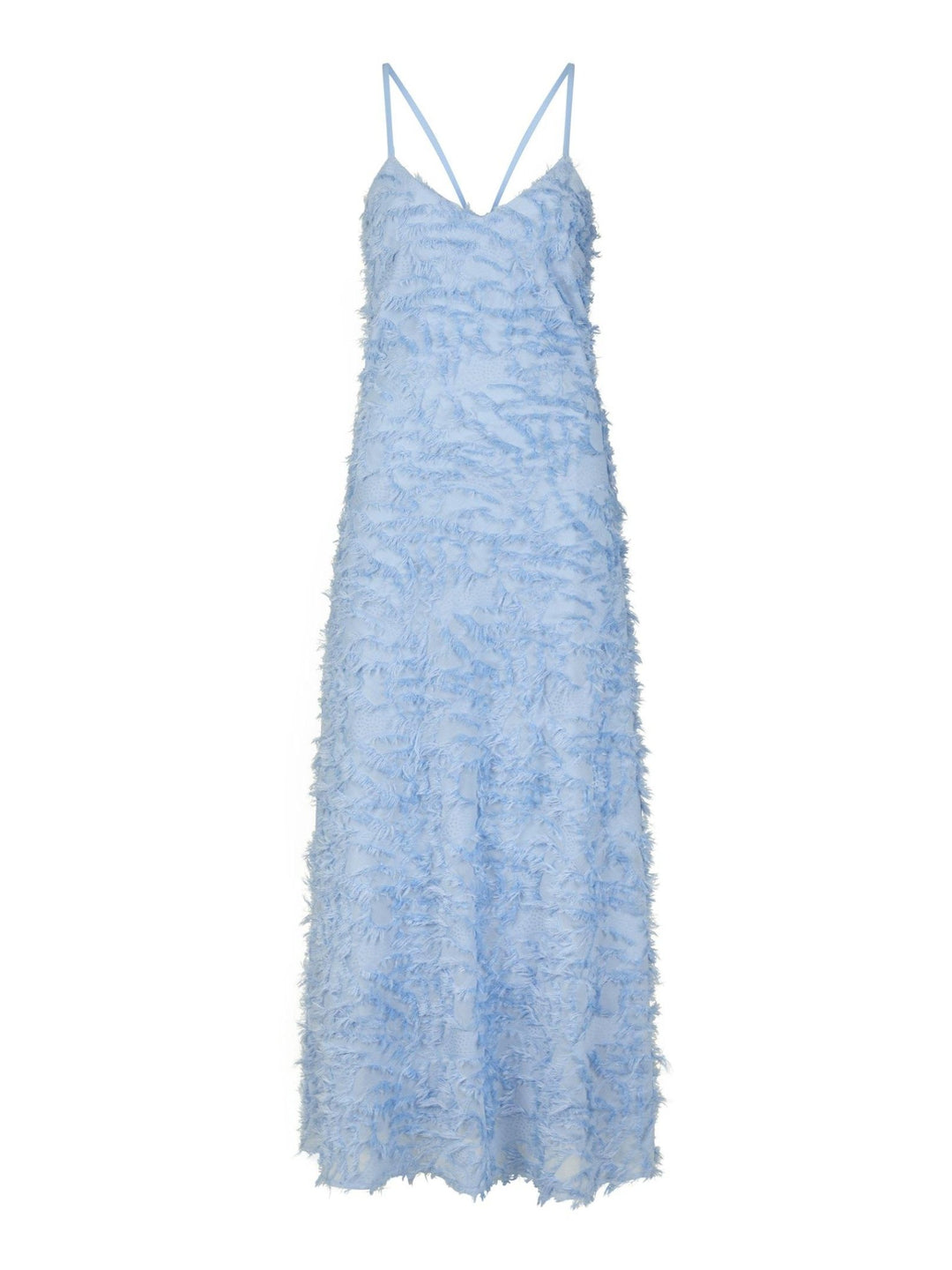 Clia Fringe Dress Sky Blue | Kjoler | Smuk - Dameklær på nett