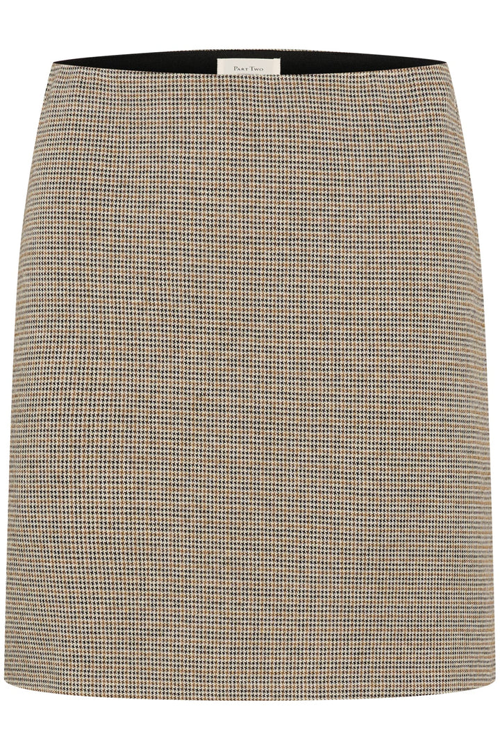 Corinnepw Skirt Brown Check | Skjørt | Smuk - Dameklær på nett