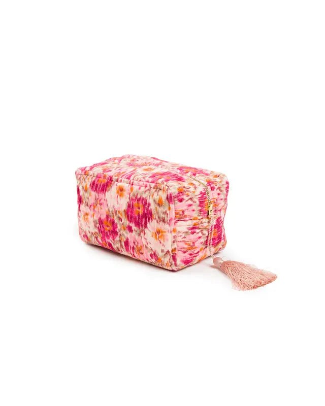 Cosmetic Bag Velvet Brushed Blossom | Accessories | Smuk - Dameklær på nett