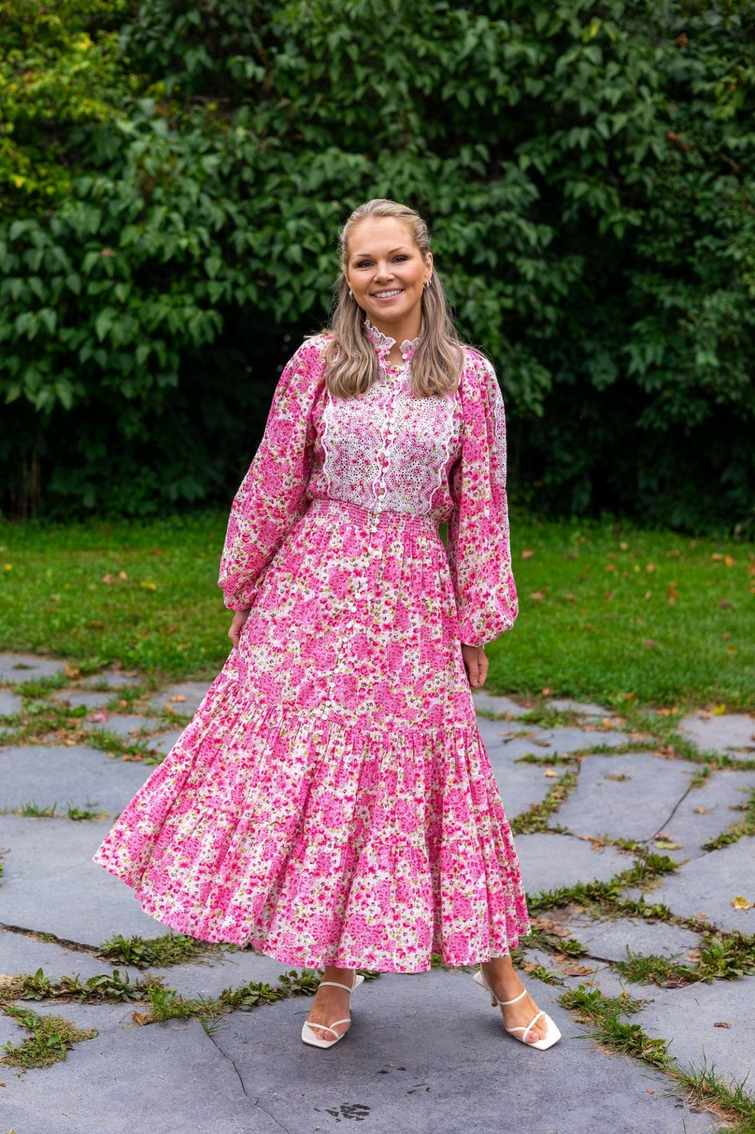 Cotton Slub Midi Dress Summer Fields | Kjoler | Smuk - Dameklær på nett