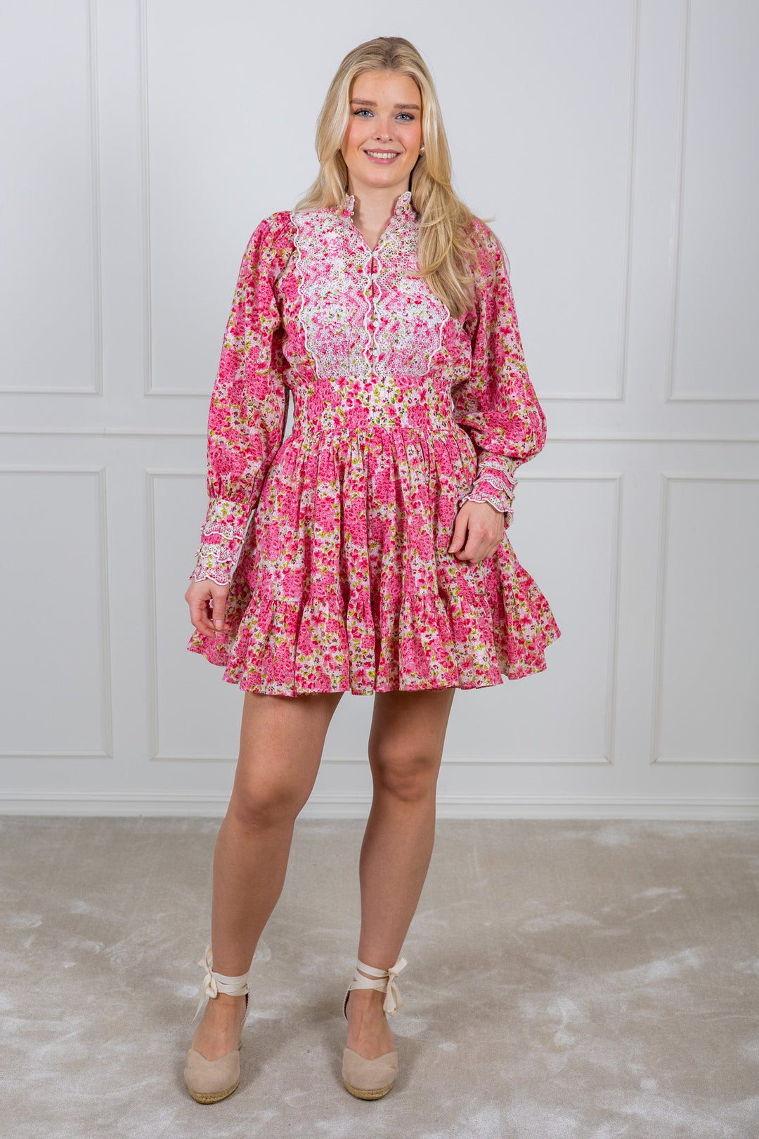 Cotton Slub Mini Dress Summer Fields | Kjoler | Smuk - Dameklær på nett