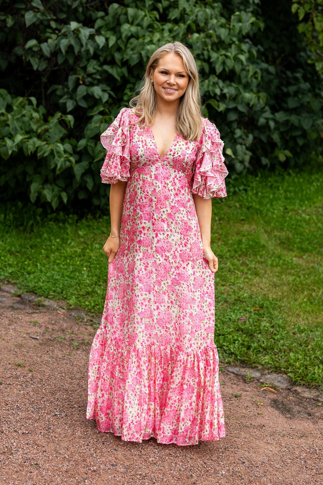 Cupro Maxi Dress Summerfield | Kjoler | Smuk - Dameklær på nett