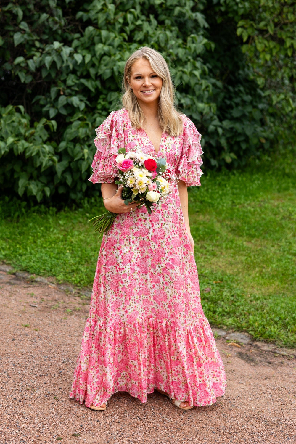 Cupro Maxi Dress Summerfield | Kjoler | Smuk - Dameklær på nett