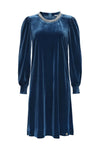 Dahla Dress Blue Coral