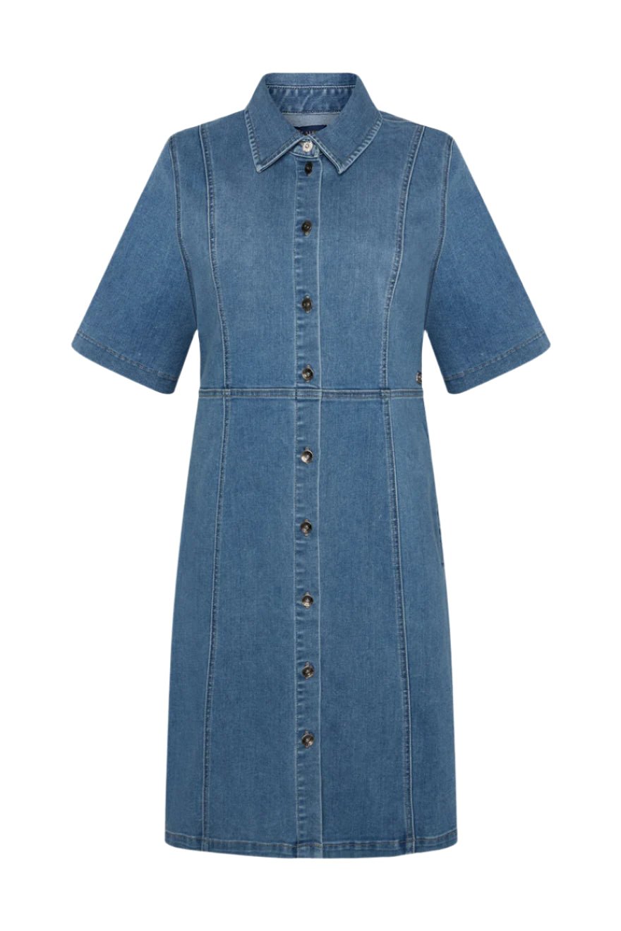 Daisymariia Dress Light Blue Denim | Kjoler | Smuk - Dameklær på nett