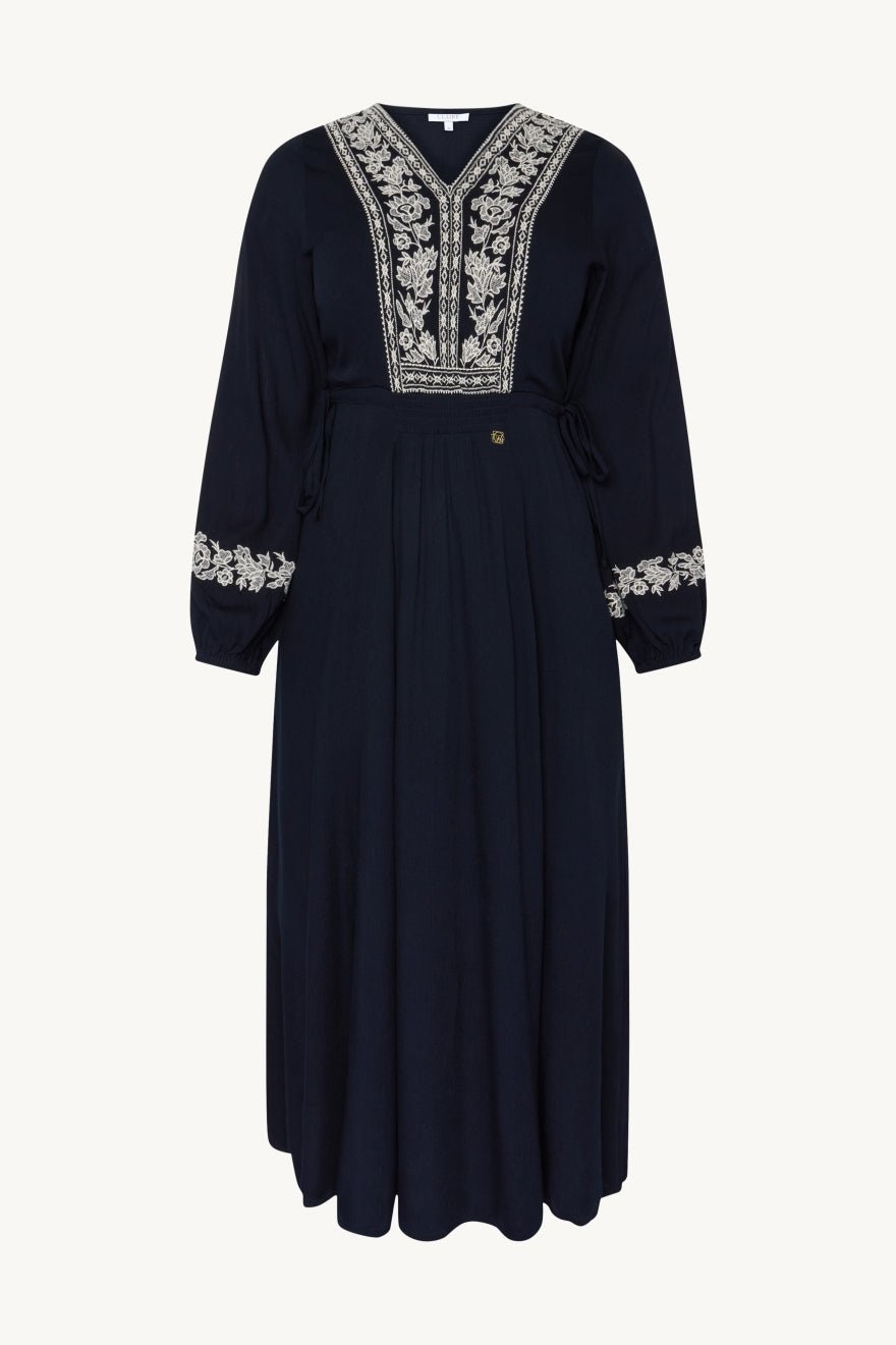 Daksa Dress Dark Navy | Kjoler | Smuk - Dameklær på nett