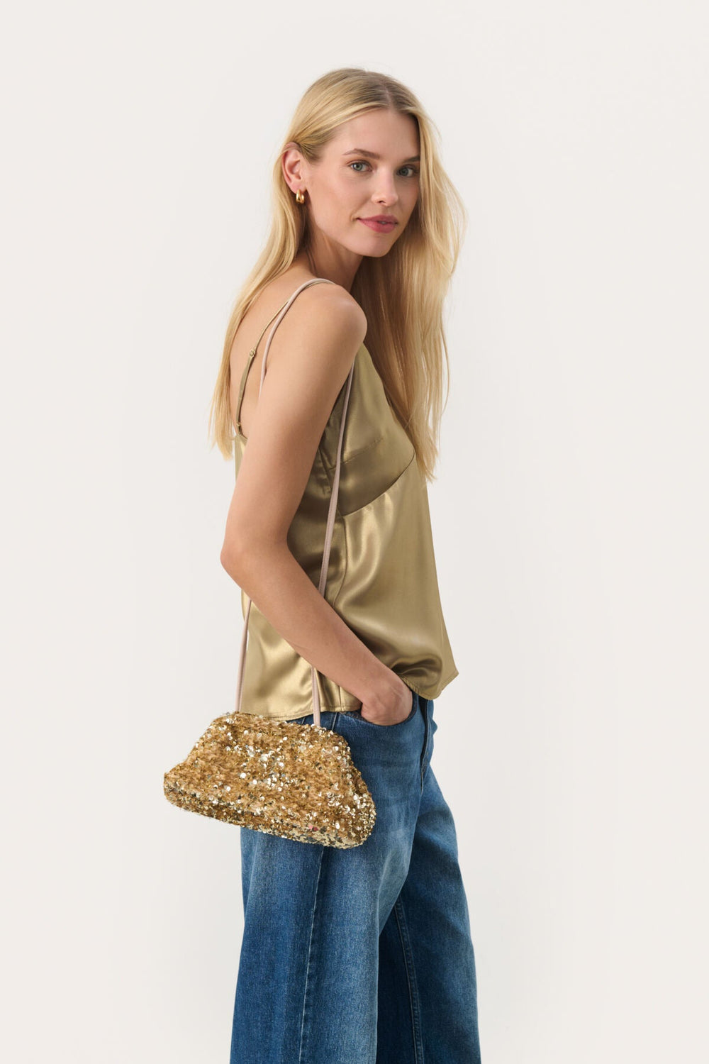 Dalinapw Bag Gold | Accessories | Smuk - Dameklær på nett