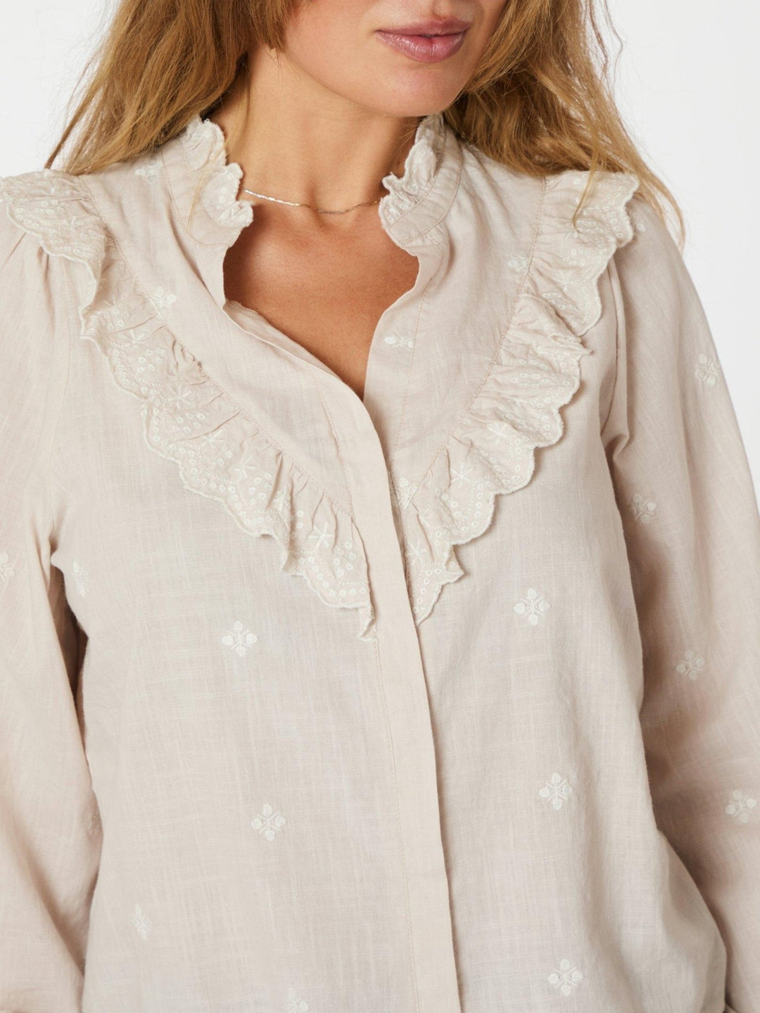 Degas Blouse Ivory | Skjorter og bluser | Smuk - Dameklær på nett