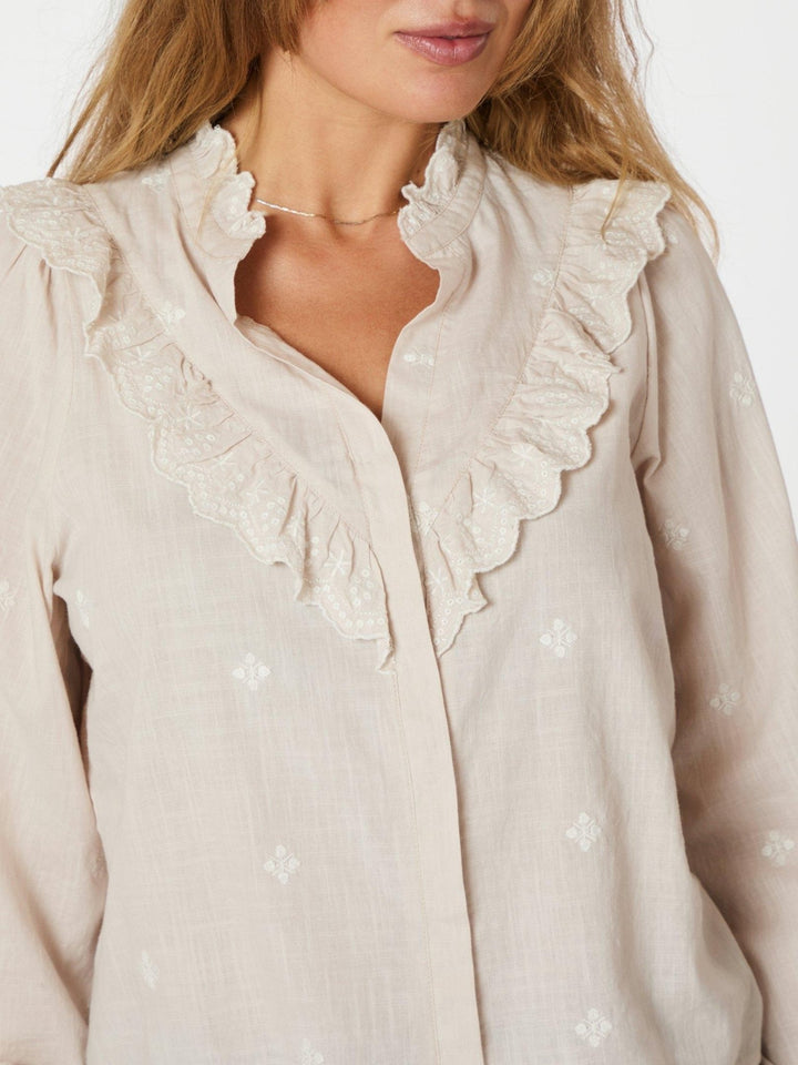 Degas Blouse Ivory | Skjorter og bluser | Smuk - Dameklær på nett