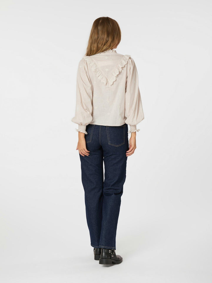 Degas Blouse Ivory | Skjorter og bluser | Smuk - Dameklær på nett