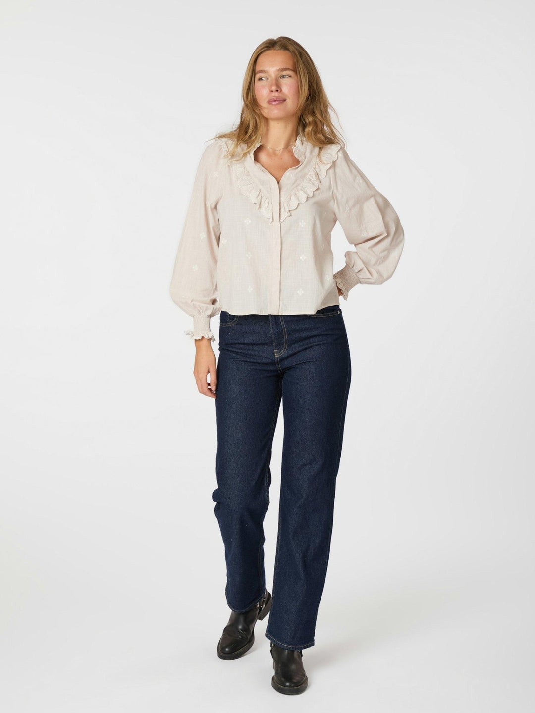 Degas Blouse Ivory | Skjorter og bluser | Smuk - Dameklær på nett