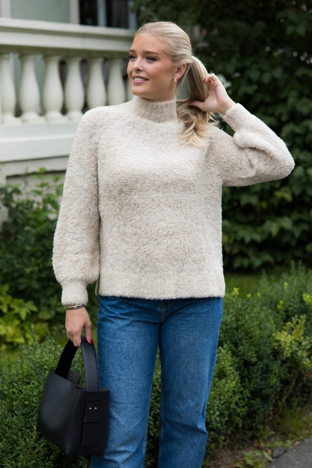 Elena Pullover Offwhite | Genser | Smuk - Dameklær på nett