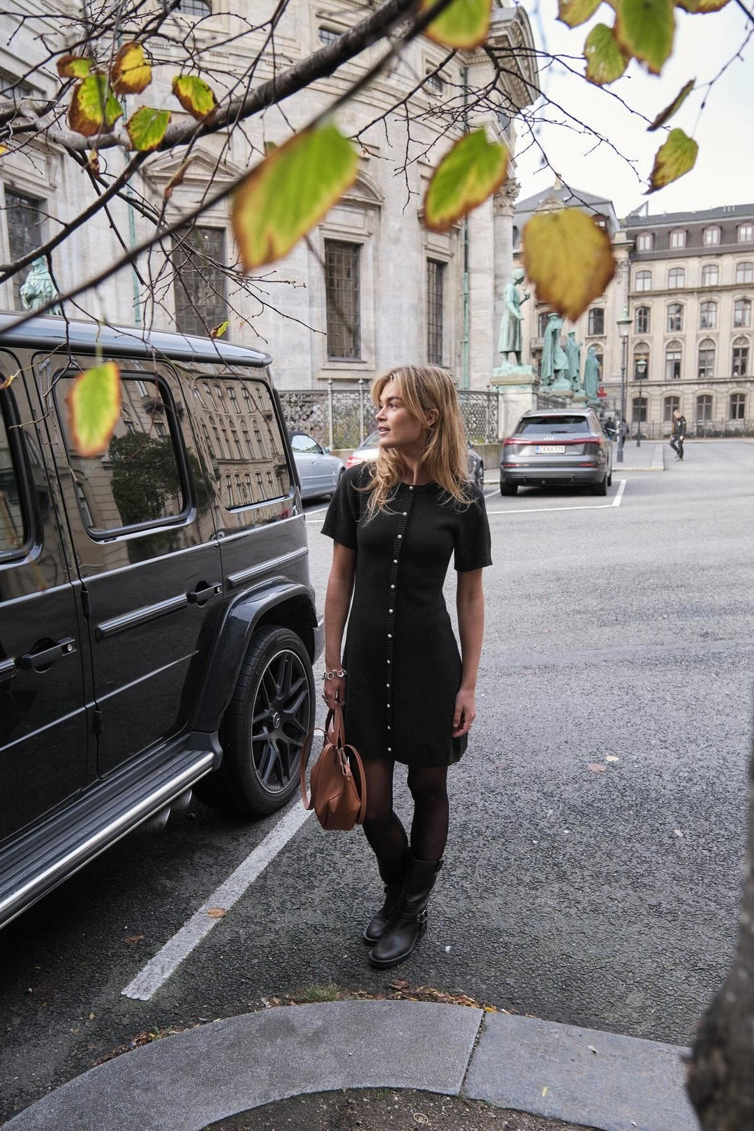 Elise Knit Dress Black | Kjoler | Smuk - Dameklær på nett