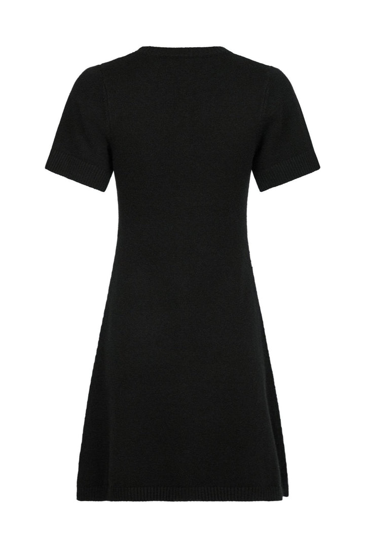 Elise Knit Dress Black | Genser | Smuk - Dameklær på nett