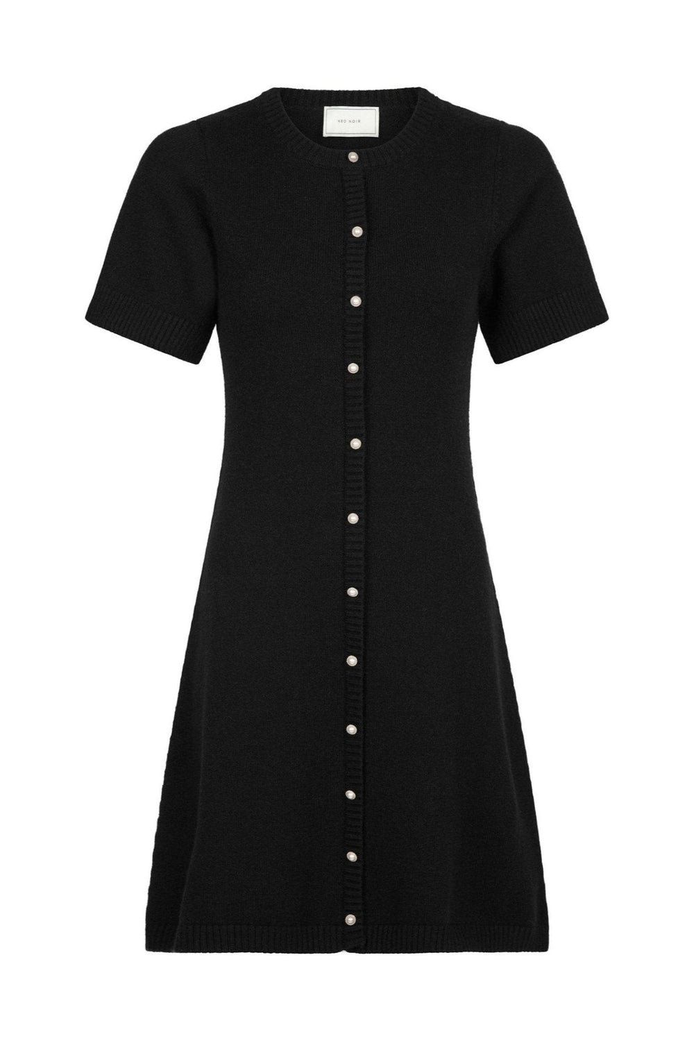 Elise Knit Dress Black | Genser | Smuk - Dameklær på nett