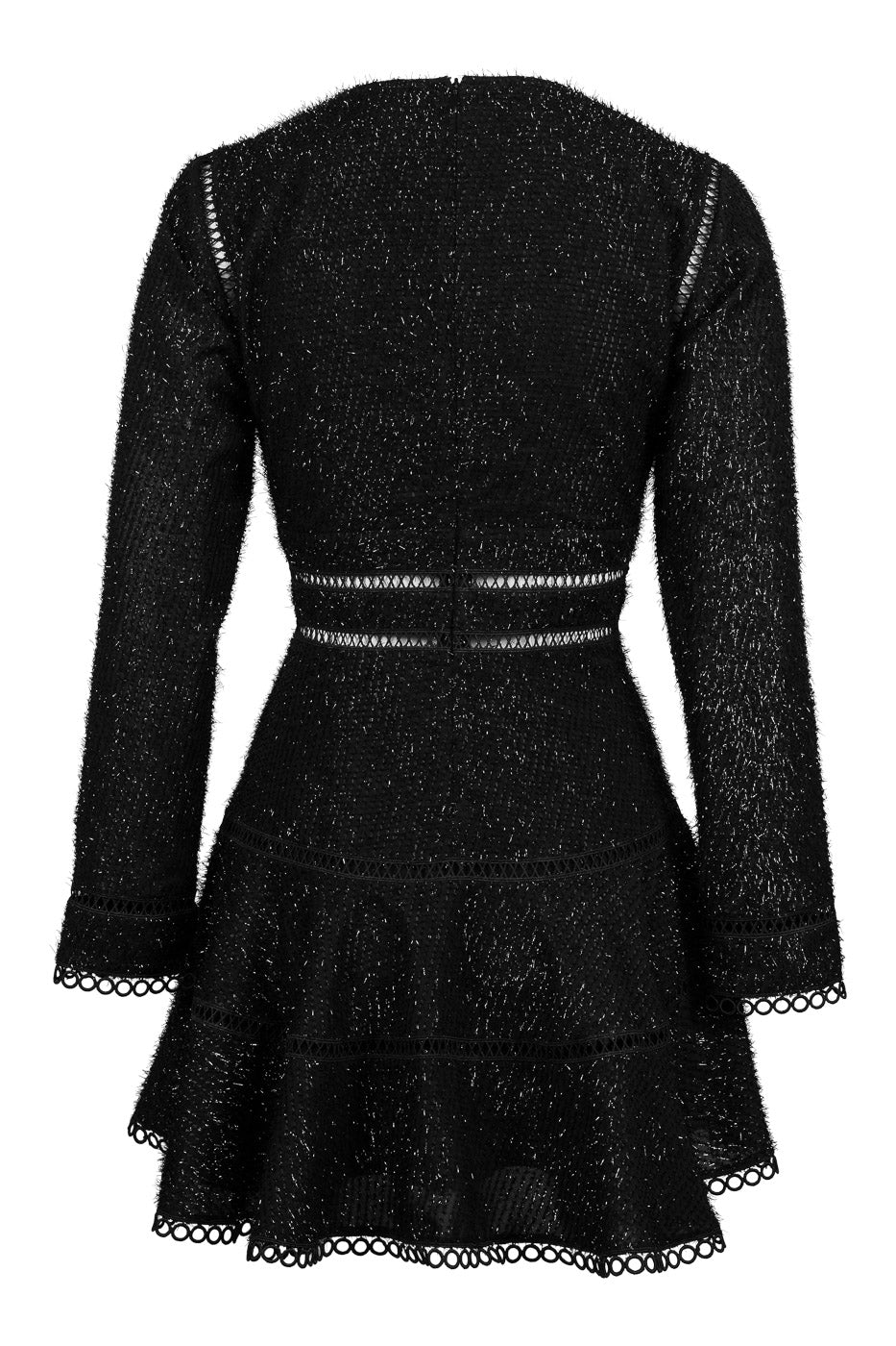 Ellie Mini Dress Black Glitter Dot | Kjoler | Smuk - Dameklær på nett