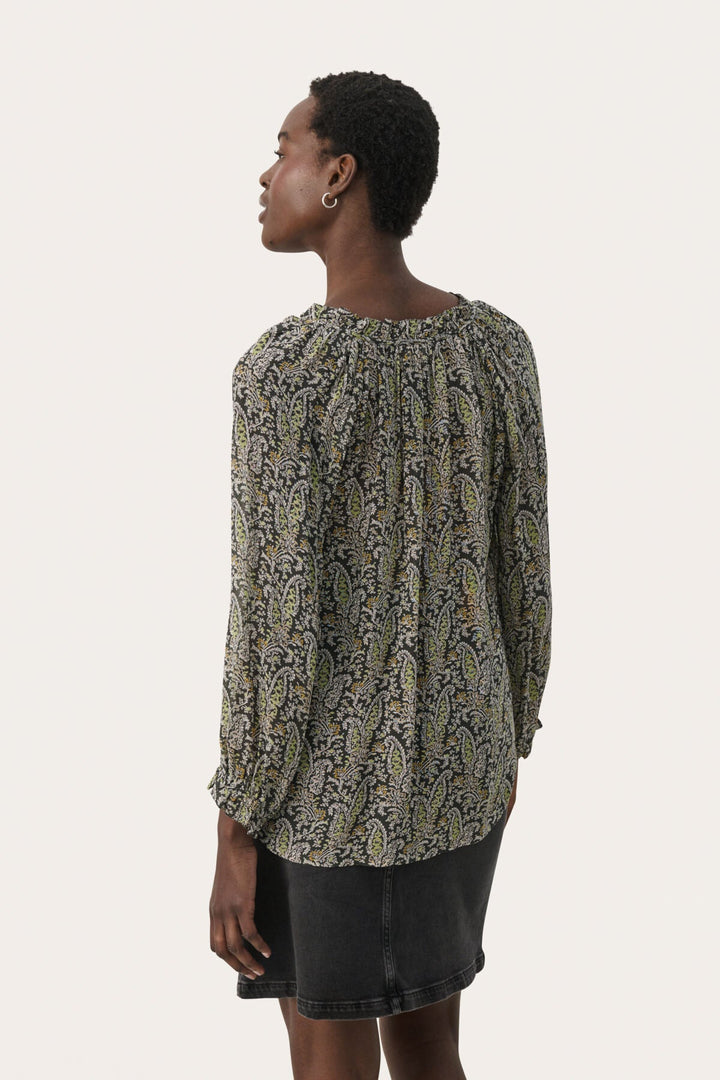 Elsiapw Blouse Rosin Paisley Print | Skjorter og bluser | Smuk - Dameklær på nett