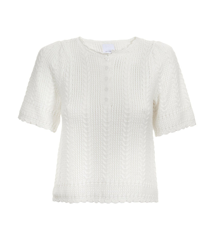 Esmeralda Pullover White