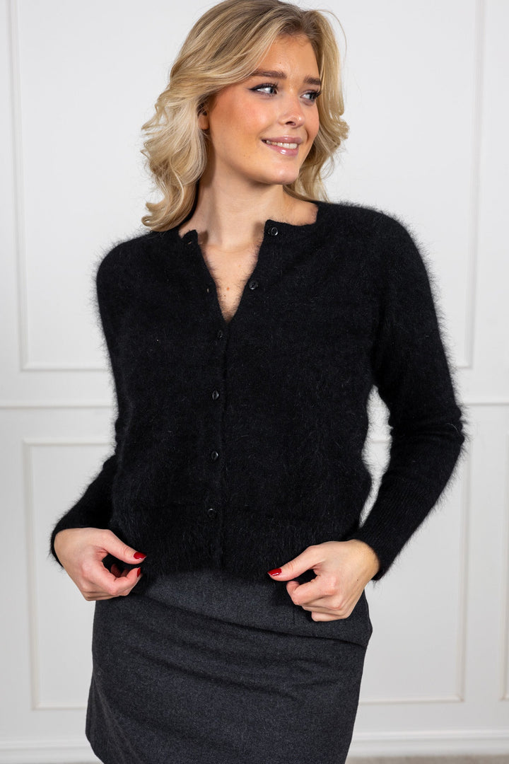 Eva Cardigan Black | Genser | Smuk - Dameklær på nett