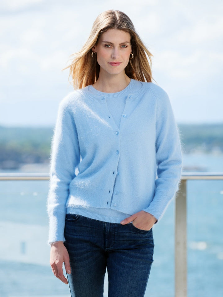 Eva Cardigan Light Blue | Genser | Smuk - Dameklær på nett