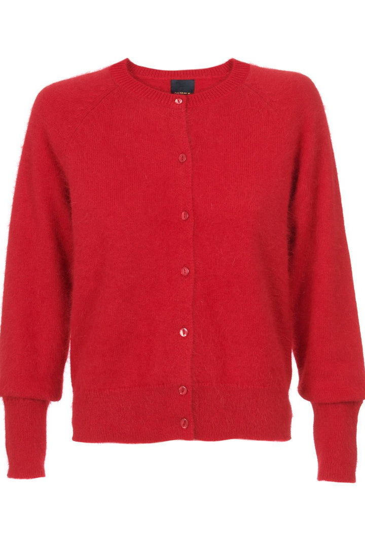 Eva Cardigan Red | Genser | Smuk - Dameklær på nett