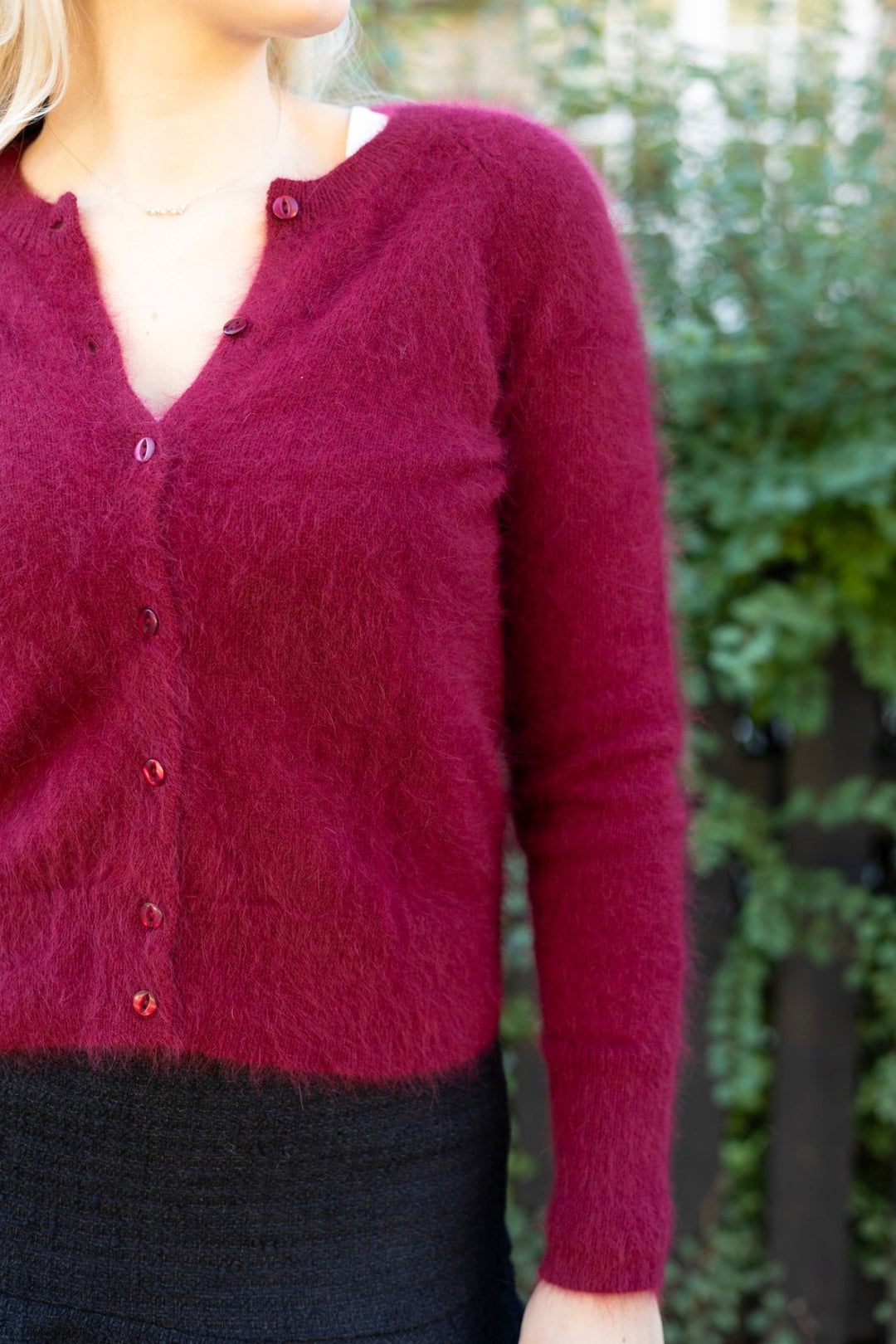 Eva Cardigan Wildberry | Genser | Smuk - Dameklær på nett