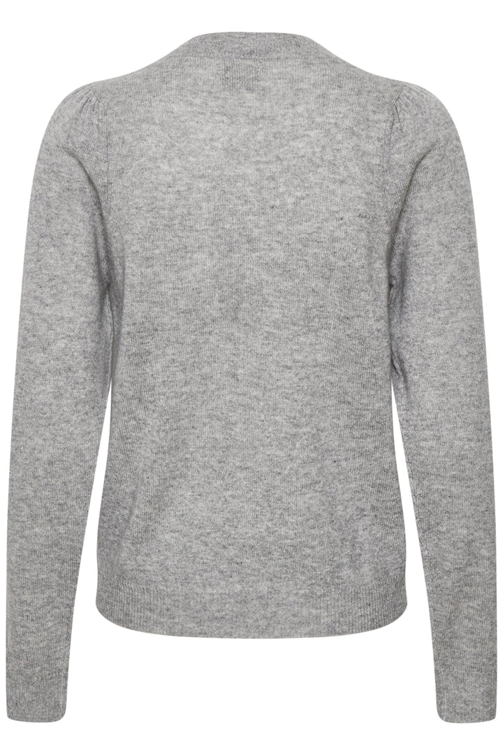 Evinapw Pullover Grey Melange | Genser | Smuk - Dameklær på nett