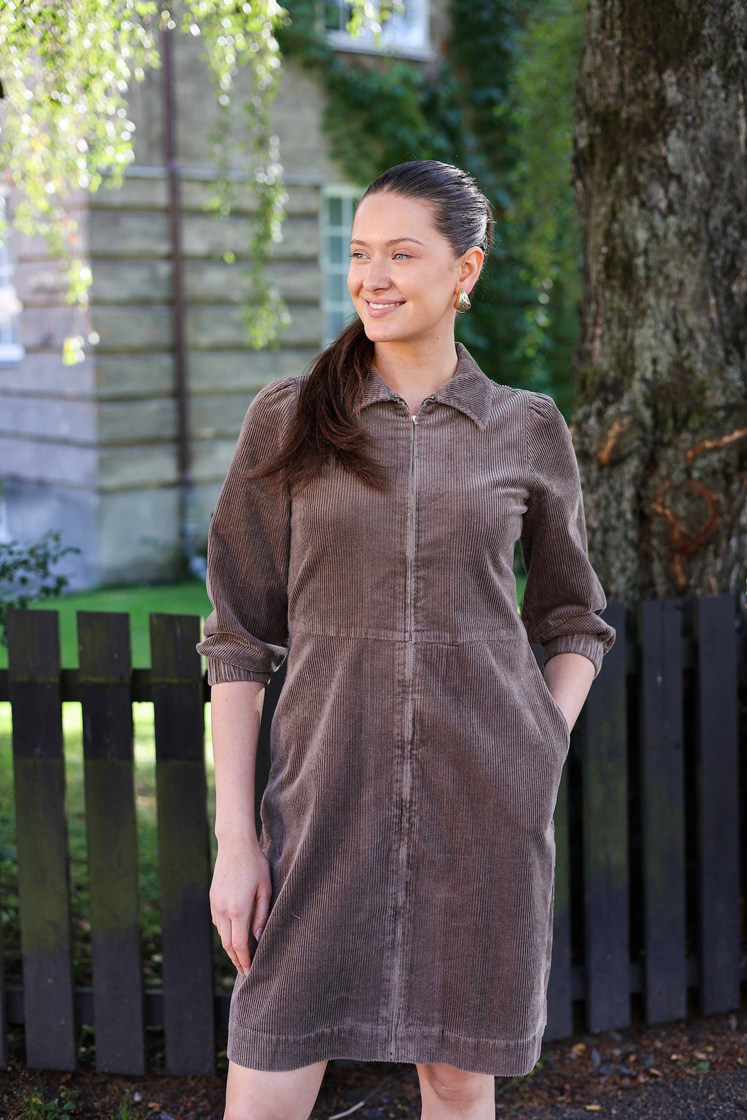 Eyvorspw Dress Walnut | Kjoler | Smuk - Dameklær på nett