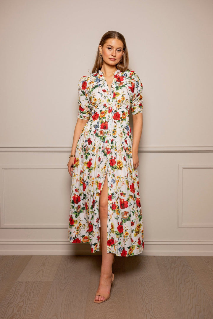 Fabienne Dress Floral | Kjoler | Smuk - Dameklær på nett