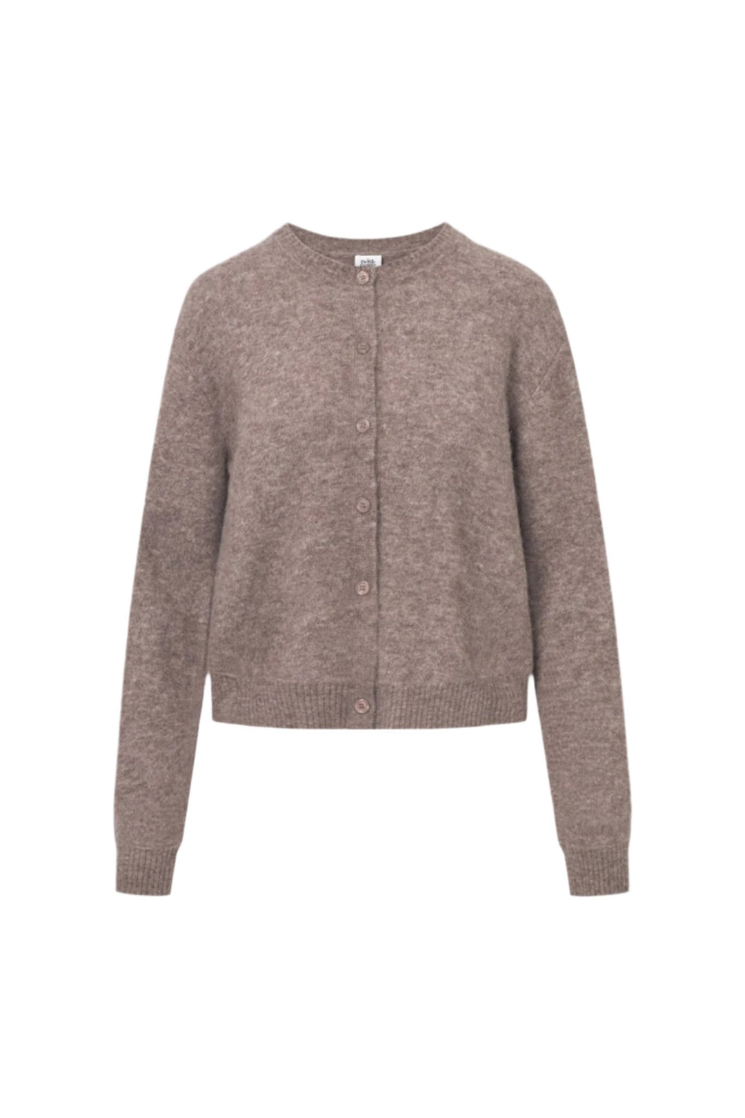 Filippa Knitted Cardigan Dk Truffle | Genser | Smuk - Dameklær på nett