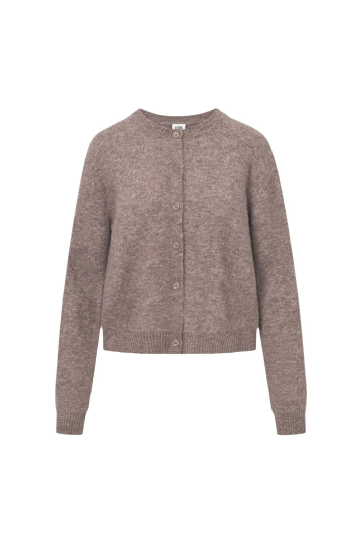 Filippa Knitted Cardigan Dk Truffle | Genser | Smuk - Dameklær på nett