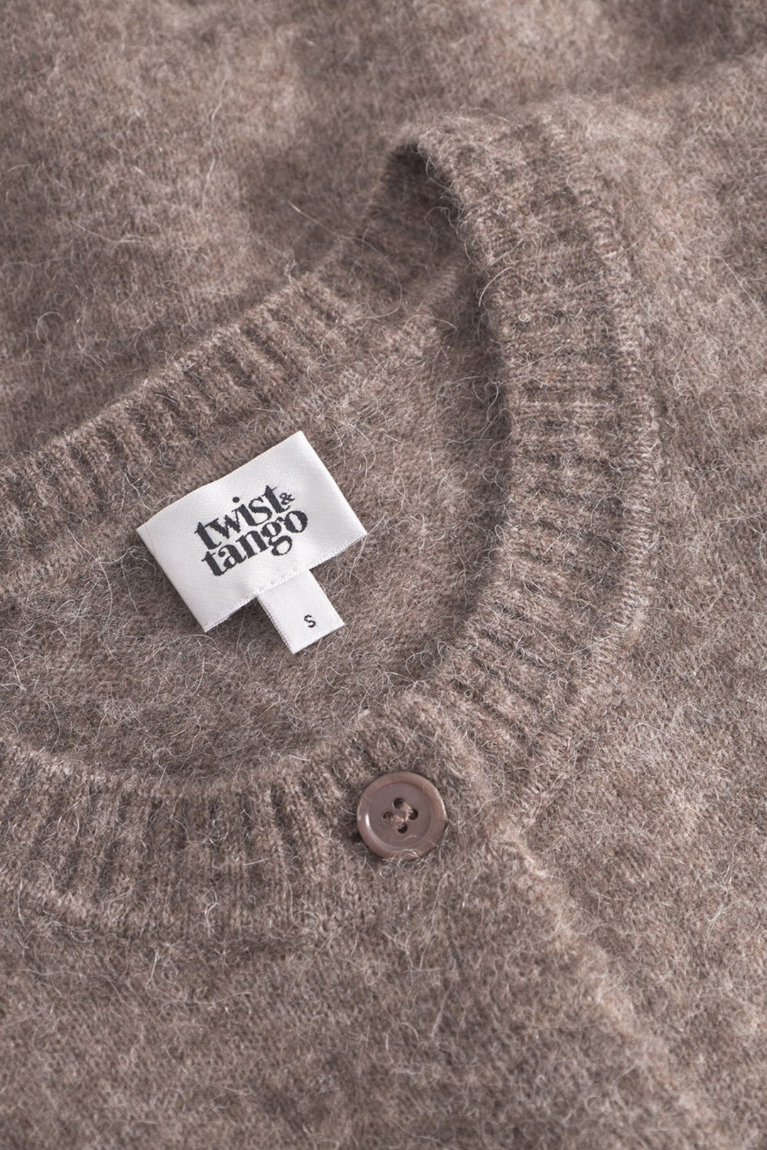 Filippa Knitted Cardigan Dk Truffle | Genser | Smuk - Dameklær på nett