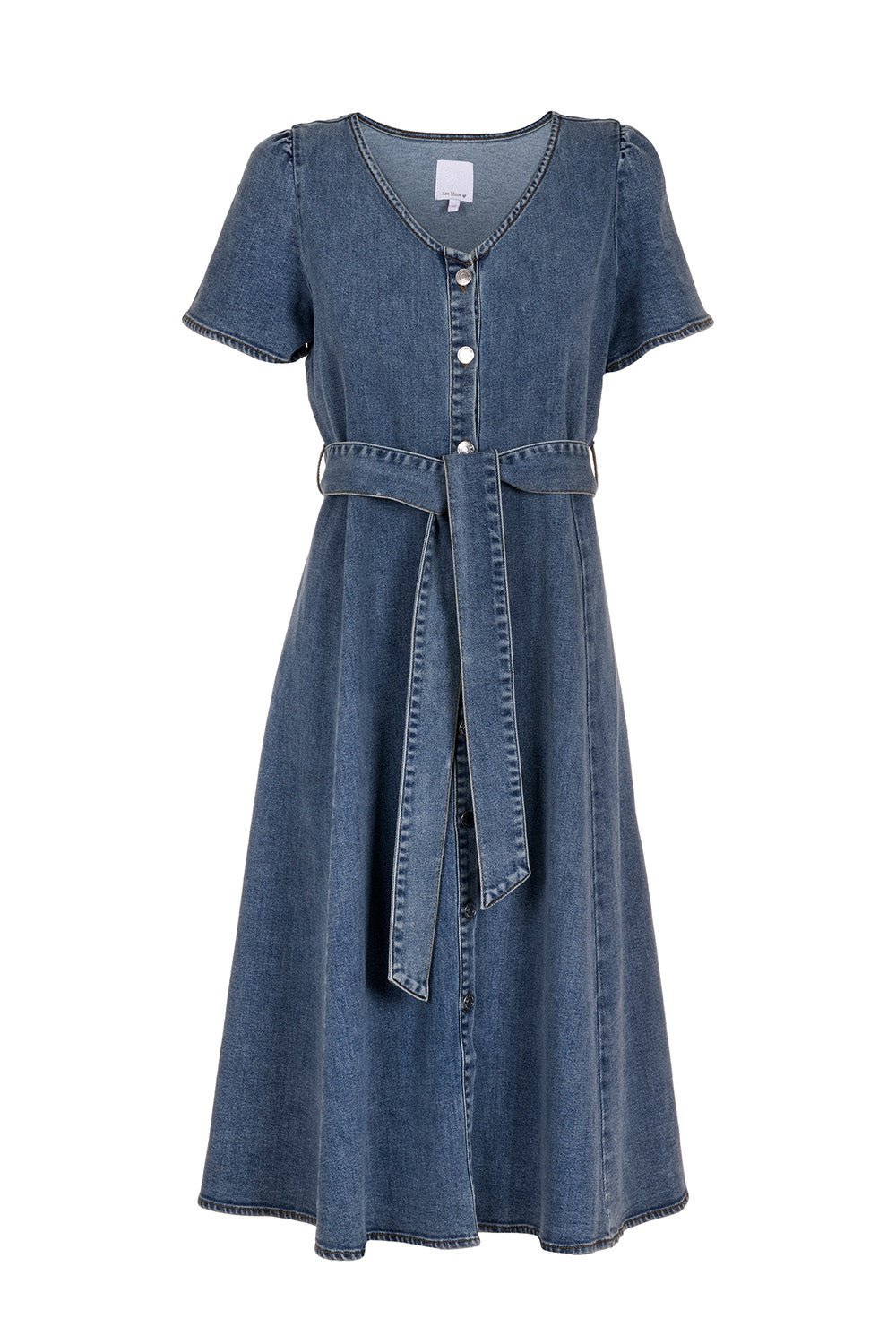 Firenze Dress Lht Blue Denim | Kjoler | Smuk - Dameklær på nett