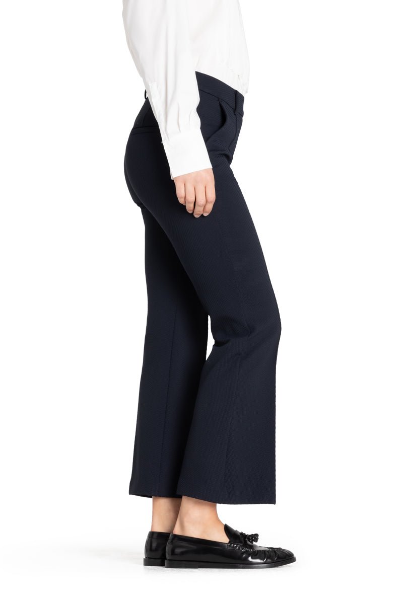 Francoise Cropped Dark Navy Blue | Bukser | Smuk - Dameklær på nett