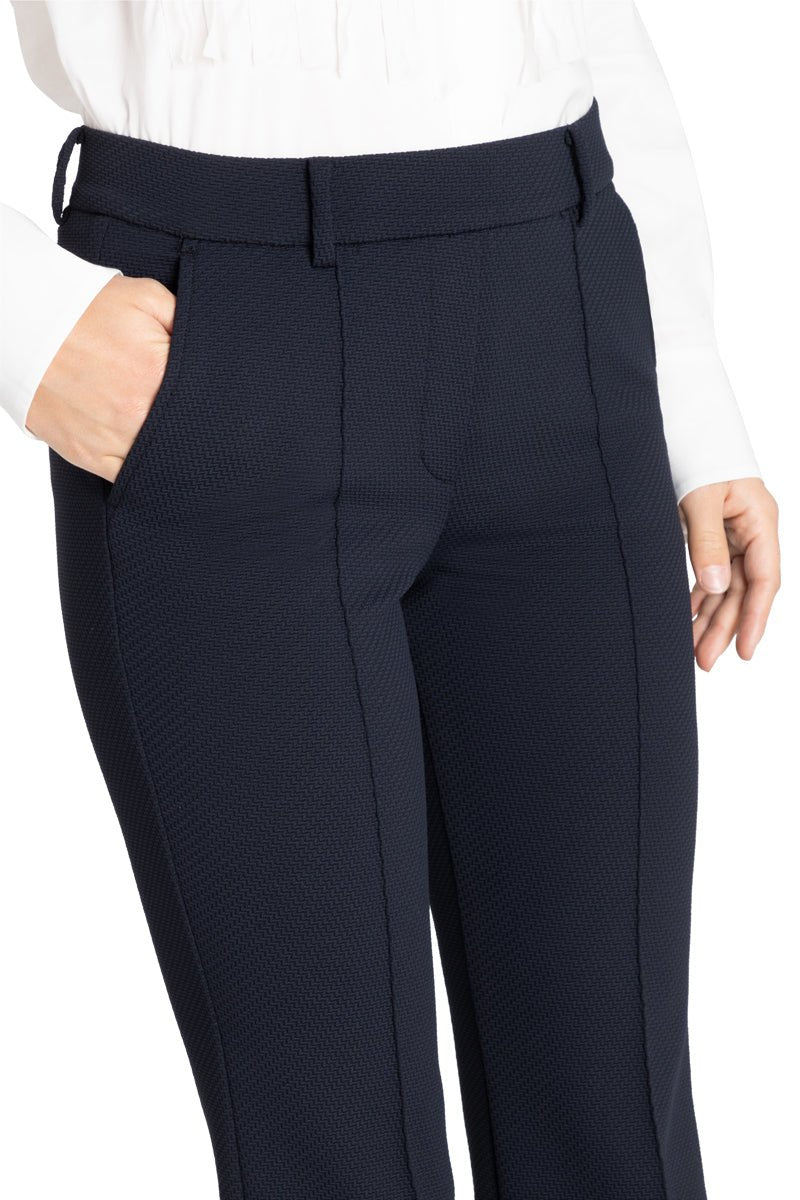 Francoise Cropped Dark Navy Blue | Bukser | Smuk - Dameklær på nett