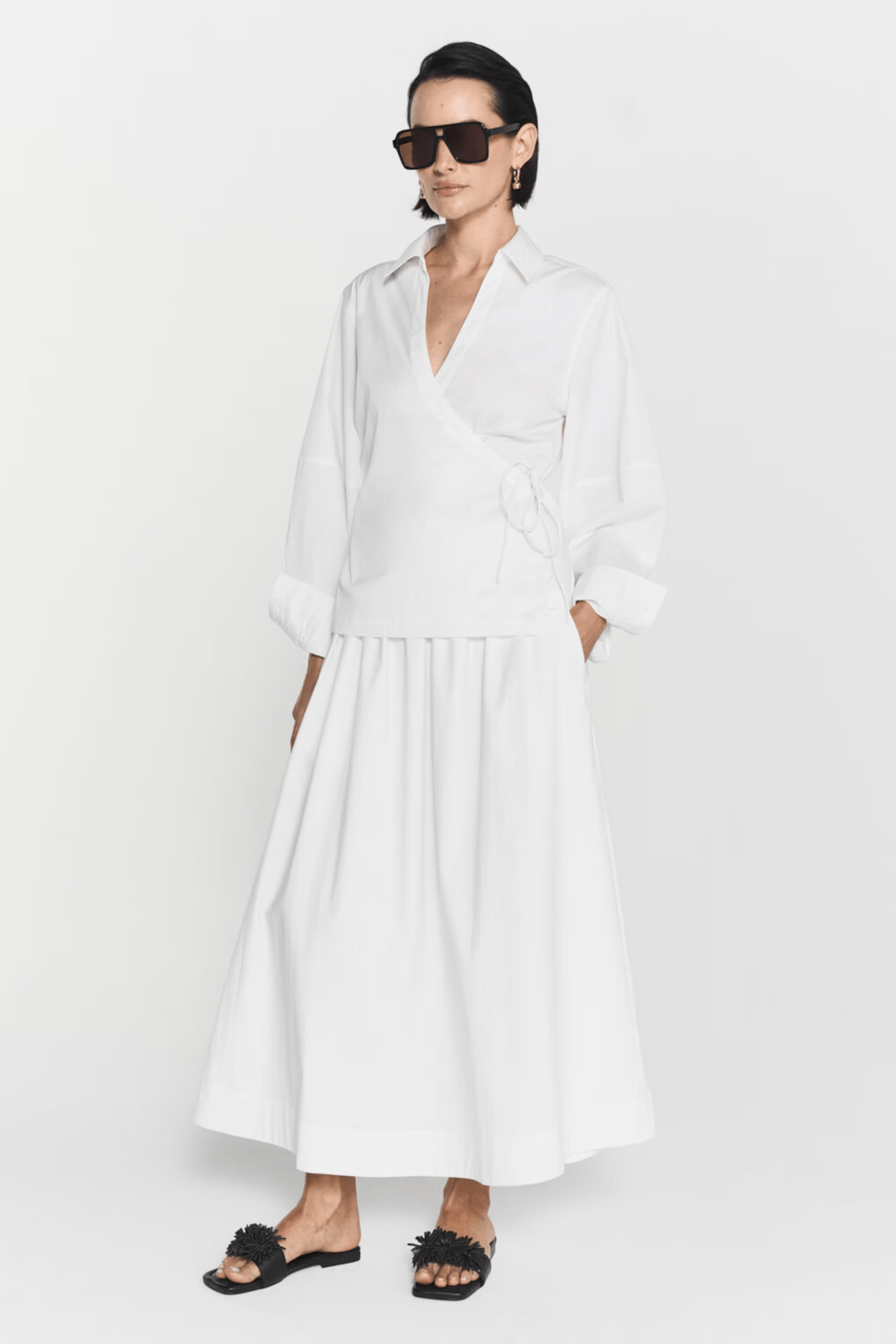 Freya Skirt White | Skjørt | Smuk - Dameklær på nett