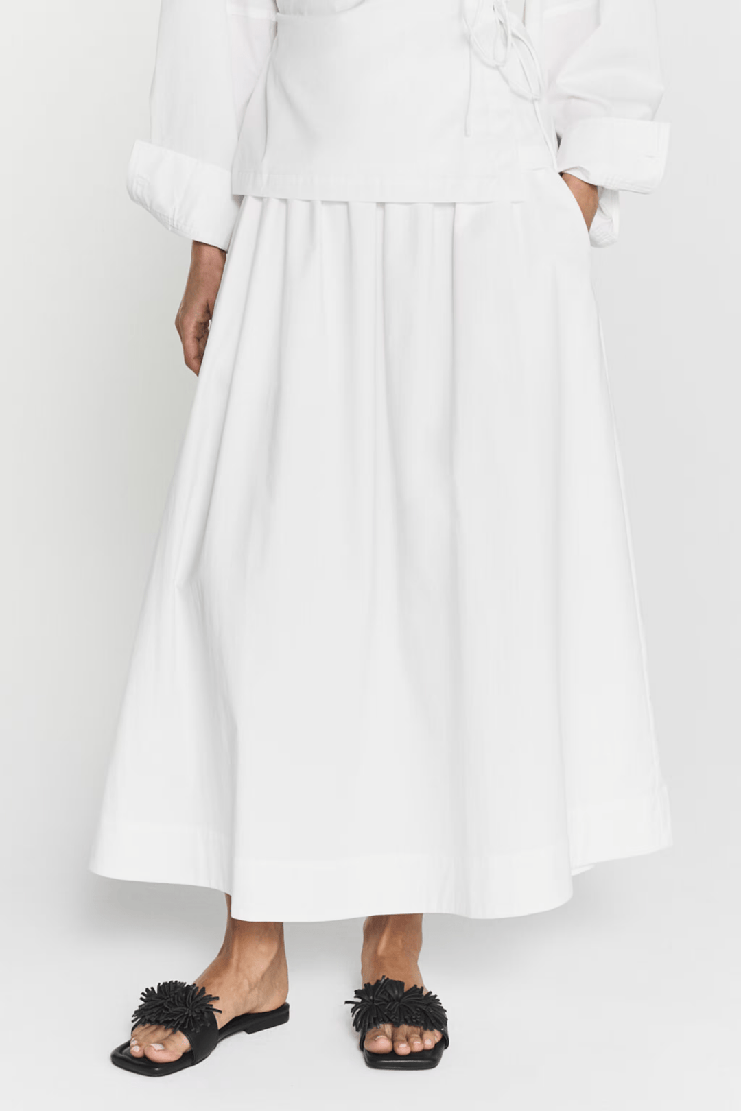 Freya Skirt White | Skjørt | Smuk - Dameklær på nett