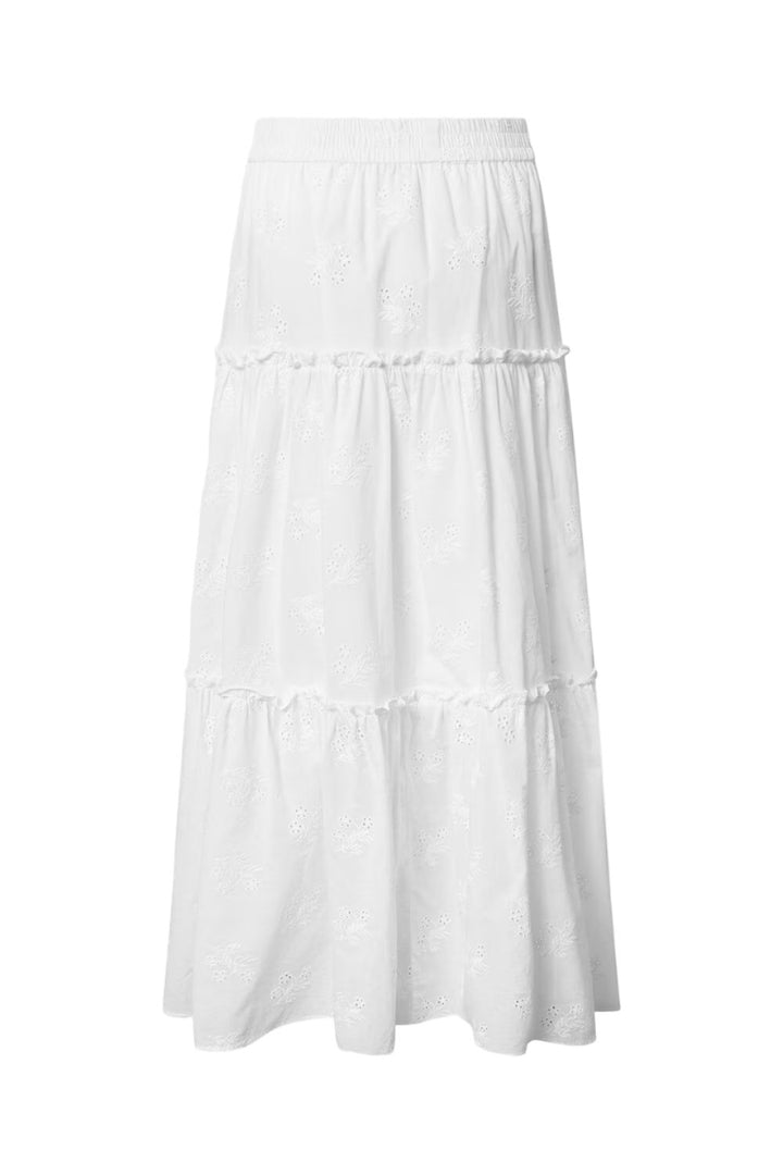 Gale Skirt White | Skjørt | Smuk - Dameklær på nett