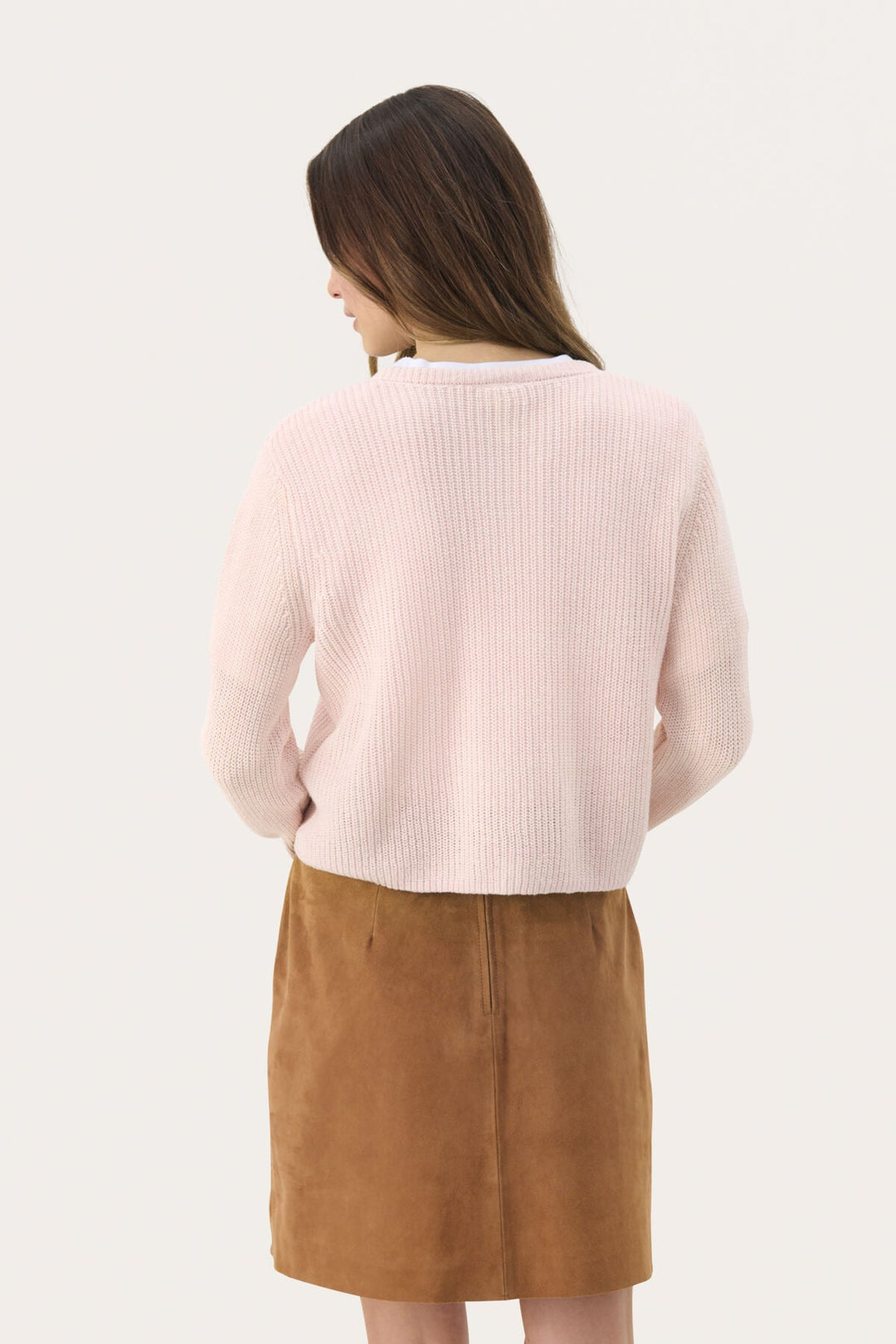 Gigiapw Cardigan Mauve Chalk | Genser | Smuk - Dameklær på nett