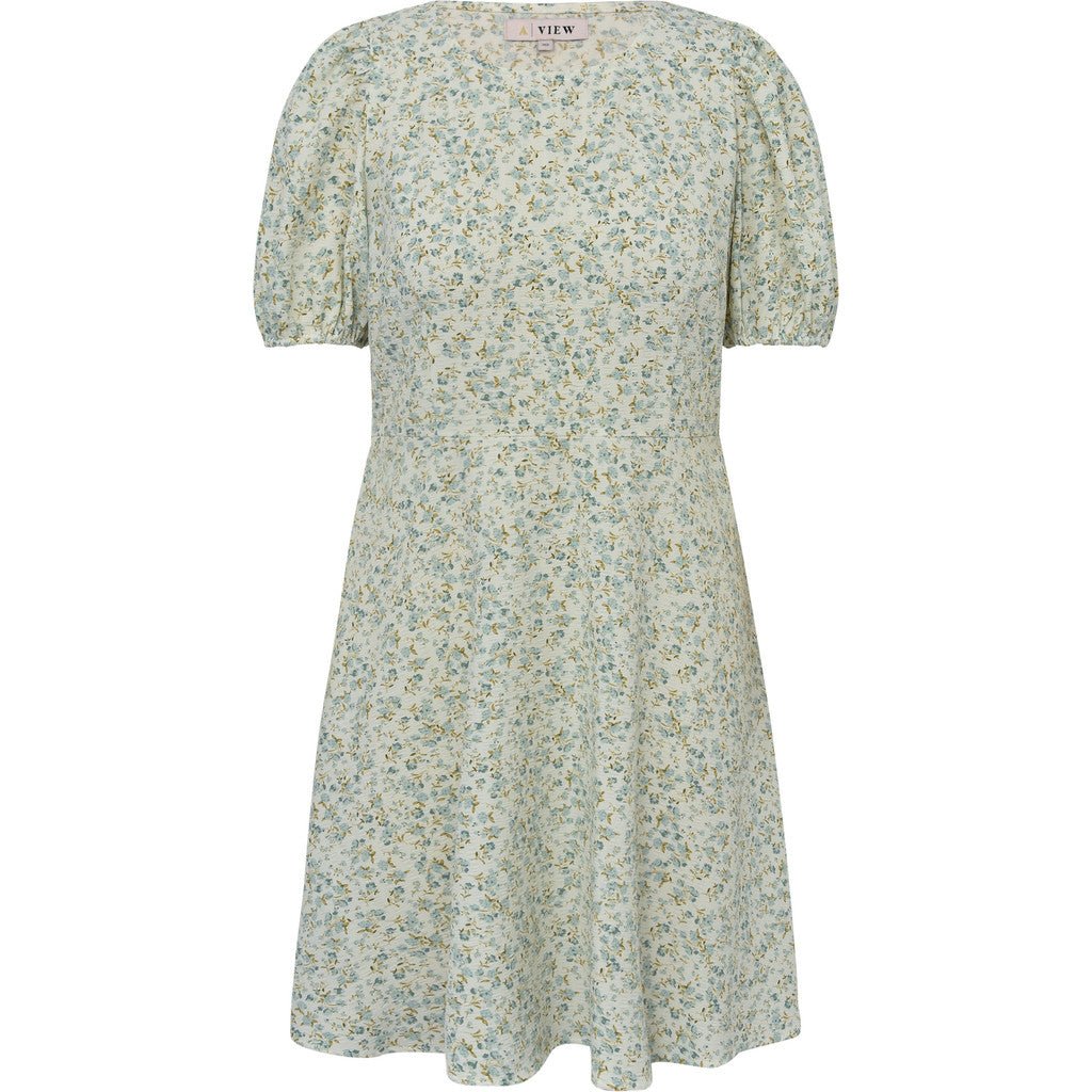 Gino Dress Pale Mint/Off White | Kjoler | Smuk - Dameklær på nett