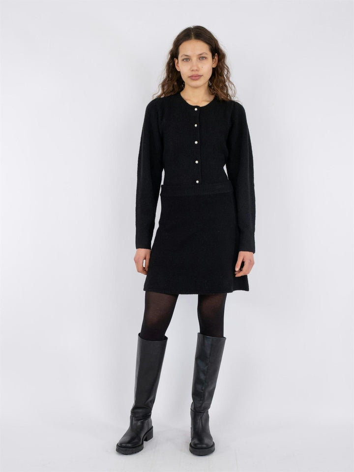 Gisa Knit Skirt Black | Genser | Smuk - Dameklær på nett