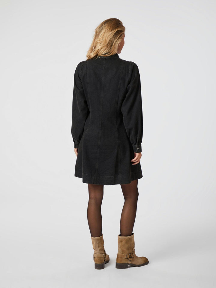 Hanne Denim Dress Black | Kjoler | Smuk - Dameklær på nett