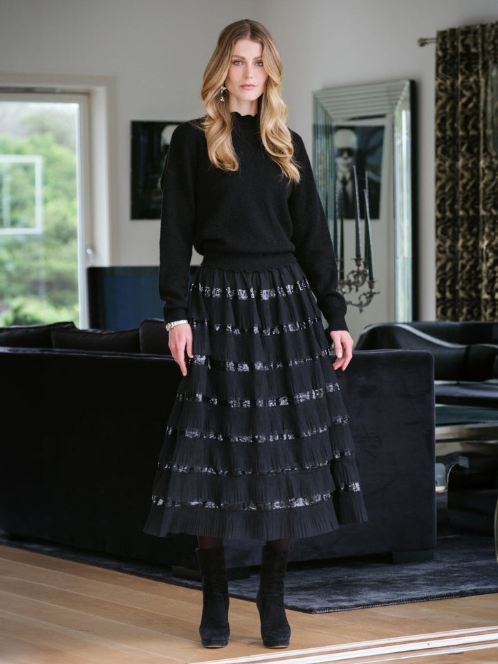 Hedda Skirt Black | Skjørt | Smuk - Dameklær på nett