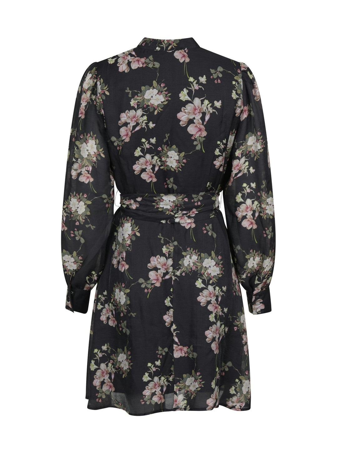 Heidi Print Flower Dress Black | Kjoler | Smuk - Dameklær på nett