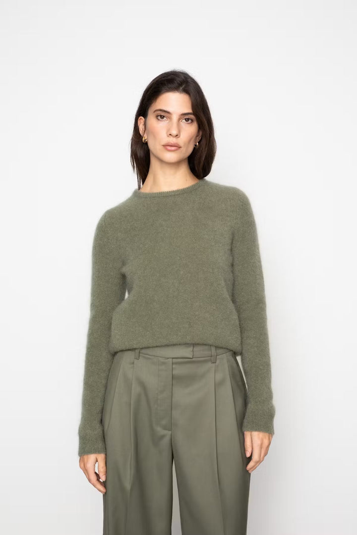 Hennie Knit Olive | Genser | Smuk - Dameklær på nett