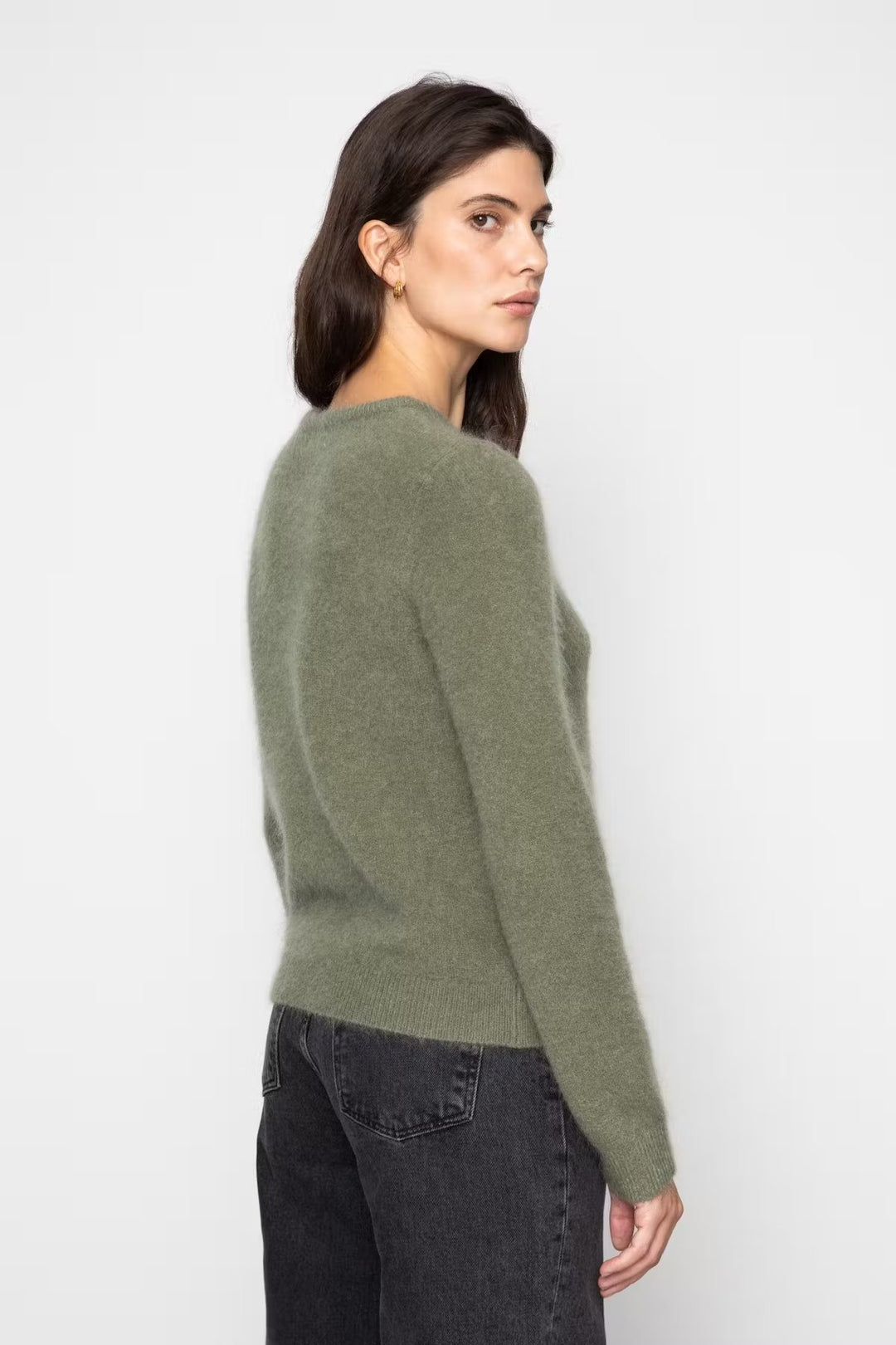 Hennie Knit Olive | Genser | Smuk - Dameklær på nett