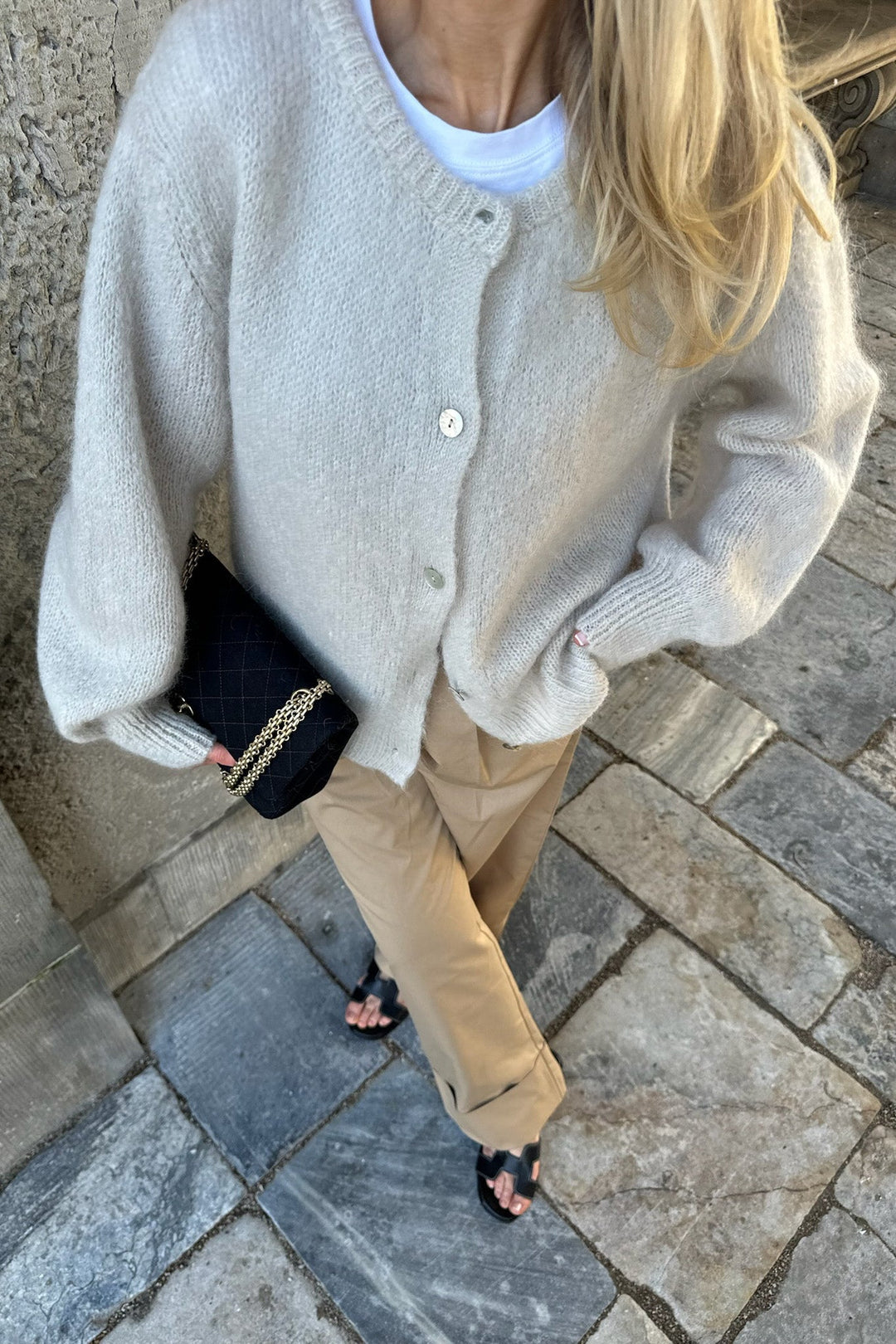 Idaic Cardigan Beige | Genser | Smuk - Dameklær på nett