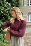 Ida Cardigan Bordeaux