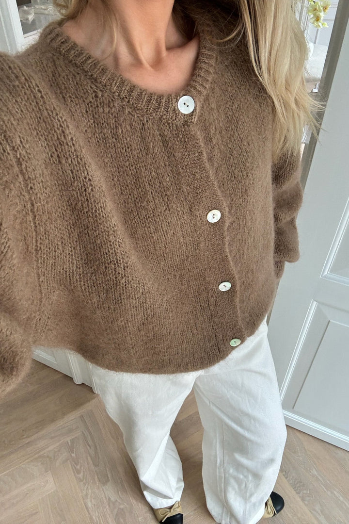 Idaic Cardigan Camel | Genser | Smuk - Dameklær på nett