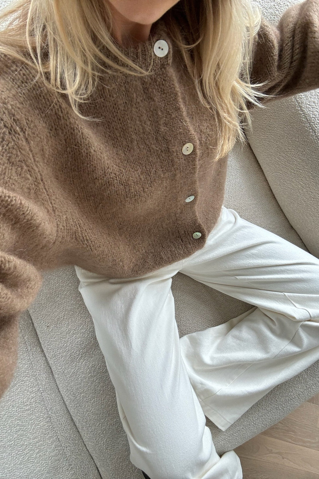 Idaic Cardigan Camel | Genser | Smuk - Dameklær på nett